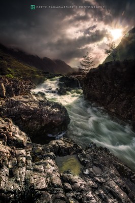 Glen Coe falls