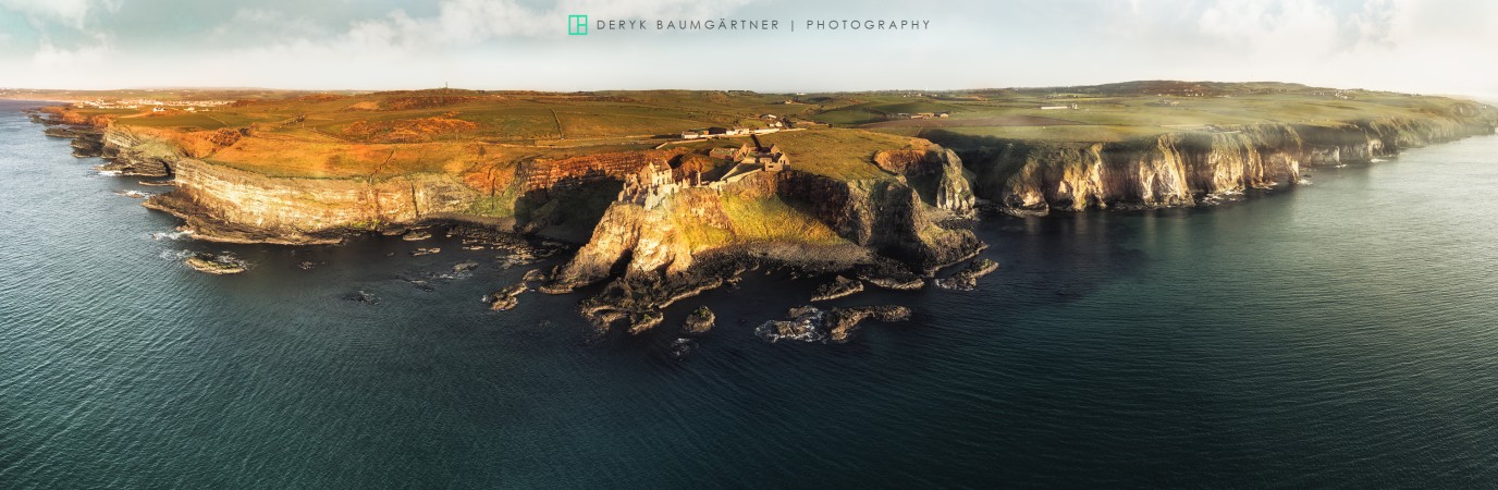 dunluce castle pano