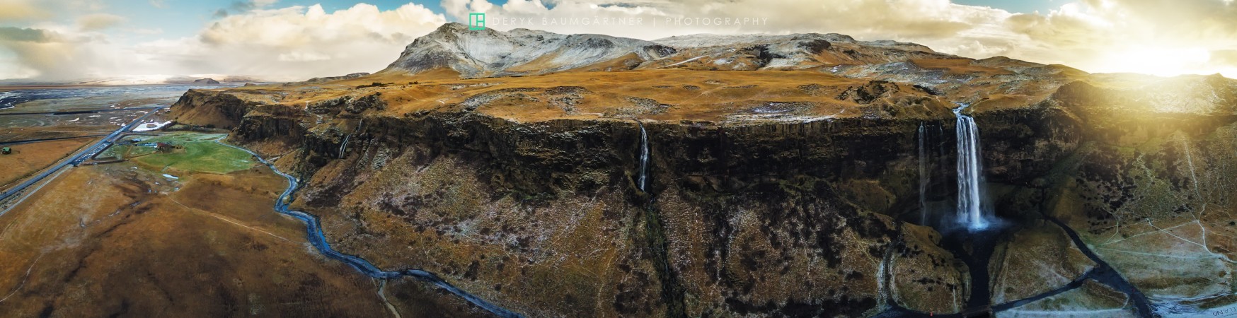 Seljalandsfoss Air Pano