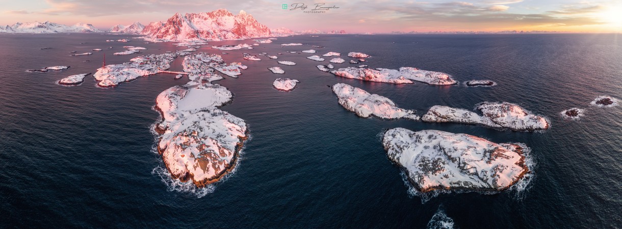 Haenningsvaer air pano