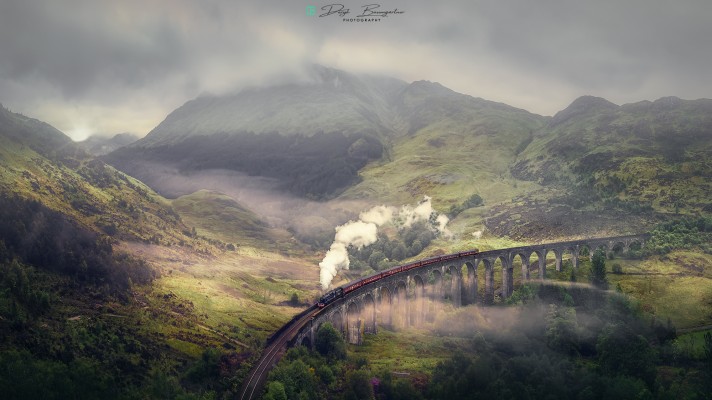 harry potter steam train