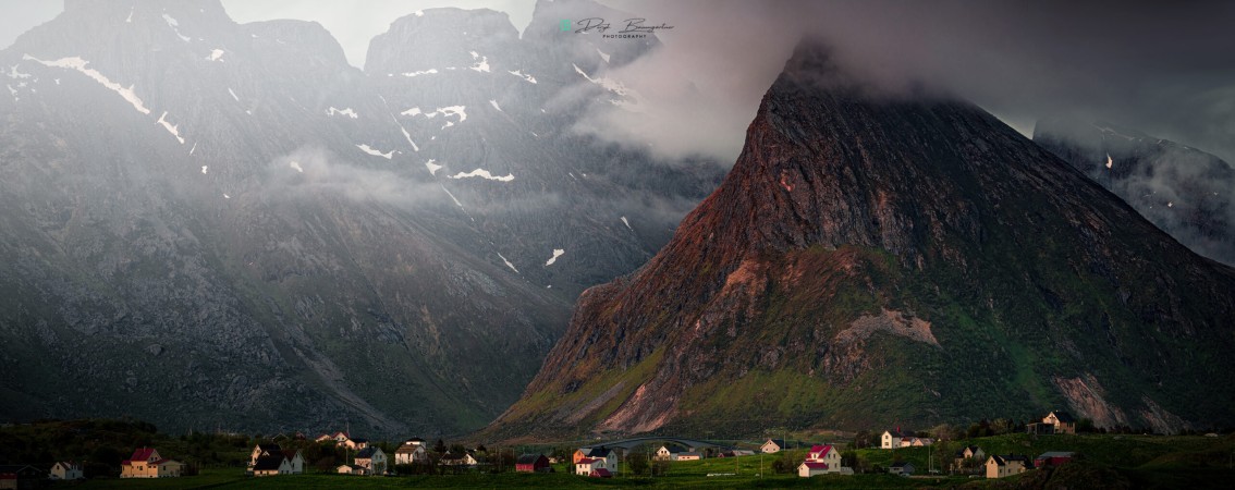 Fredvang Mountain Range