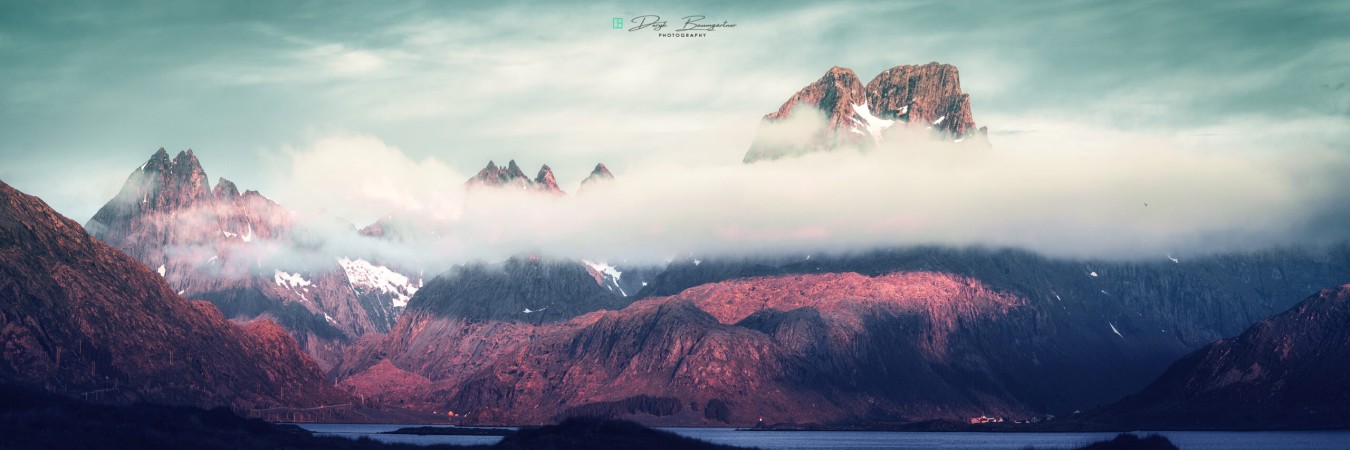 Lofoten mountain range