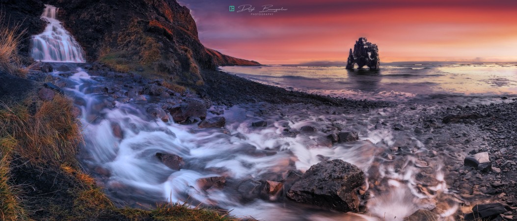 Hvitserkur sunset